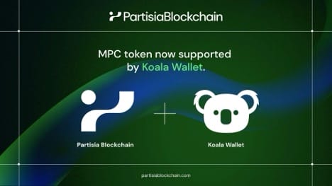 Partisia Blockchain’s MPC Token Now Live on Koala Wallet image 0