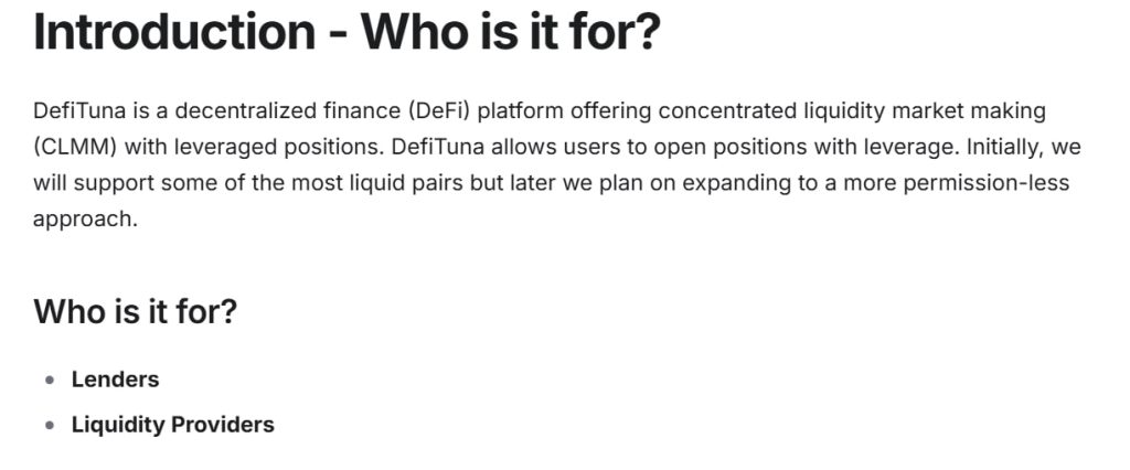 DefiTuna (TUNA) là gì? Tổng quan về nền tảng DeFi đòn bẩy trên Solana image 2