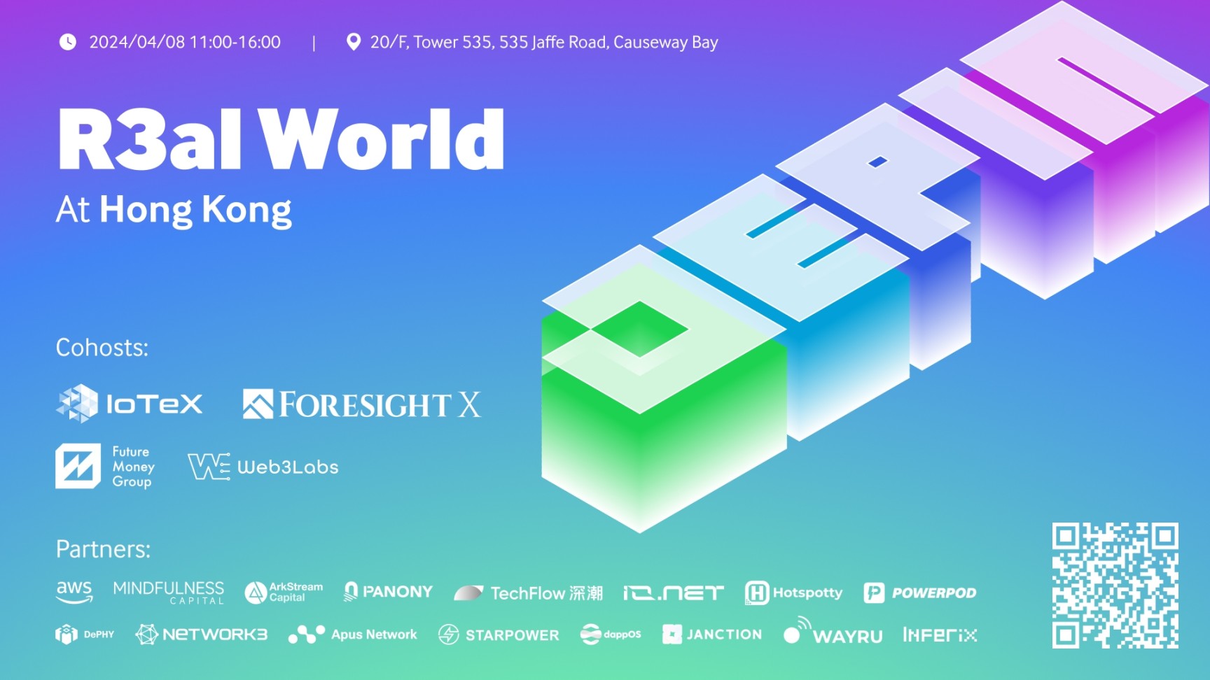 「R3al World」Demo Day 将于 4 月 8 日 在香港举办 image 0