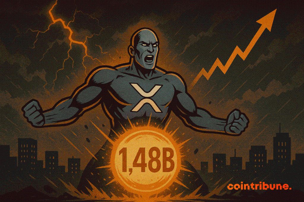 XRP bondit : 1,48 milliard en mouvement, un changement de tendance ? image 1