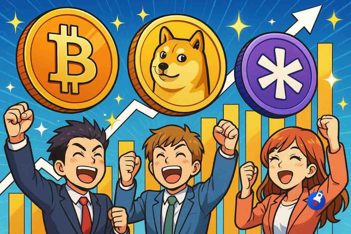 Les 3 altcoins x1000 pour passer de 100€ à 100 000€ en octobre 2025
