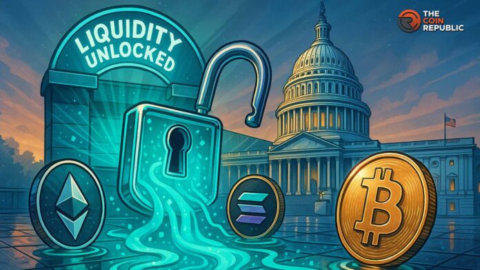 فتح السيولة: ماذا تعني نهاية الإغلاق الحكومي الأمريكي بالنسبة لأسعار العملات الرقمية؟