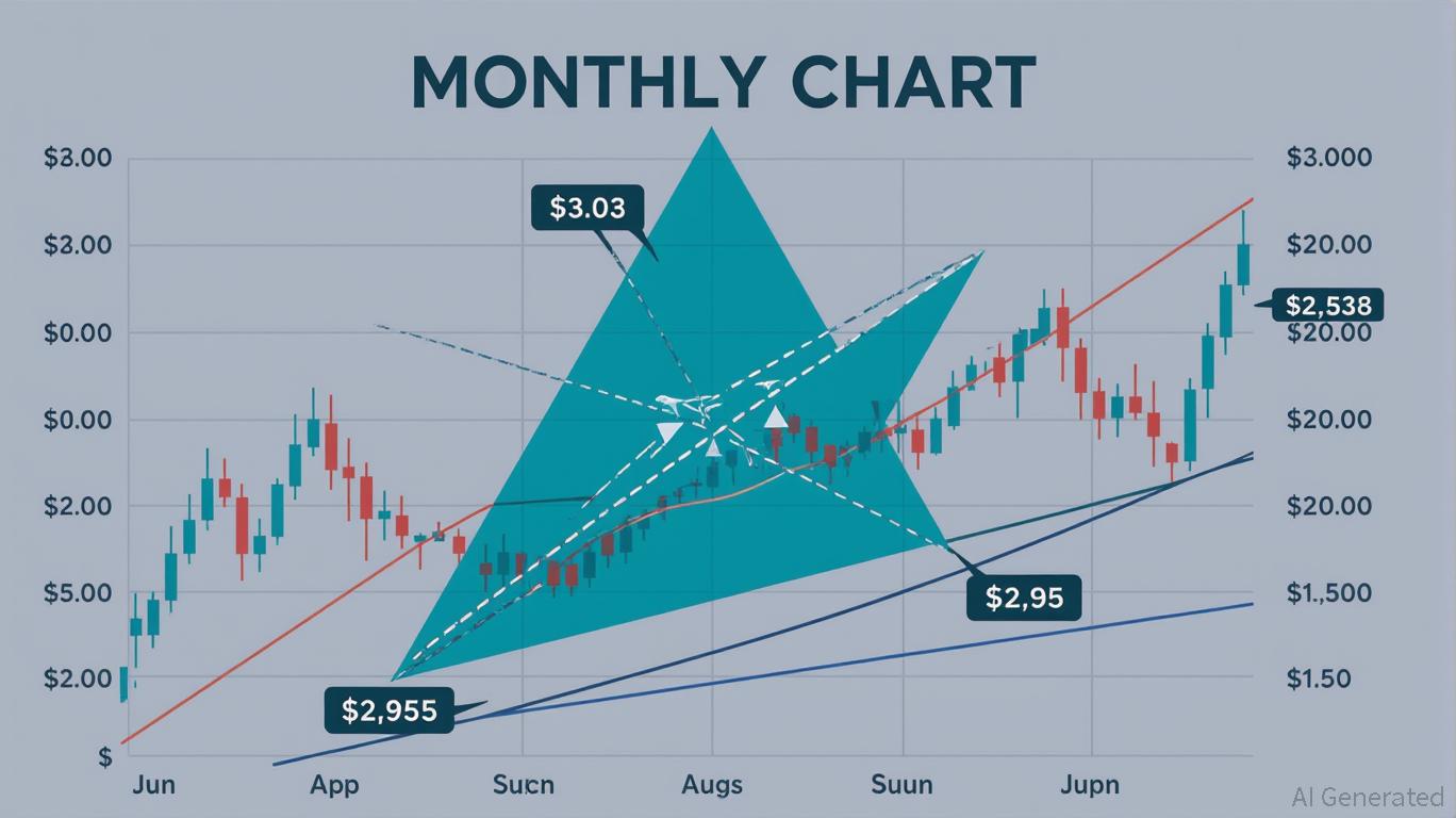 XRP’s Critical Monthly Candle Close: A Strategic Inflection Point for Institutional Entry and Trend Continuation