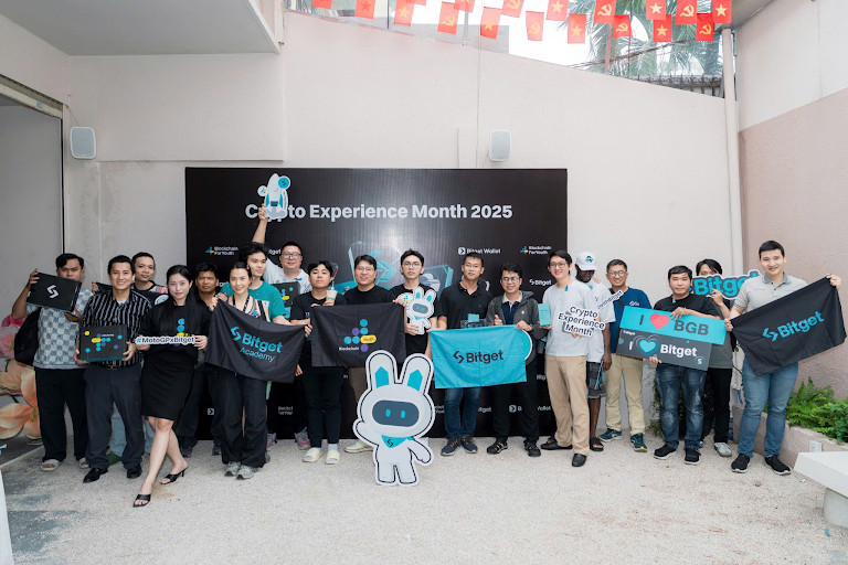 Bitget 在胡志明市舉辦 2025 年加密貨幣體驗月，為年輕人提供沉浸式加密貨幣體驗 image 2