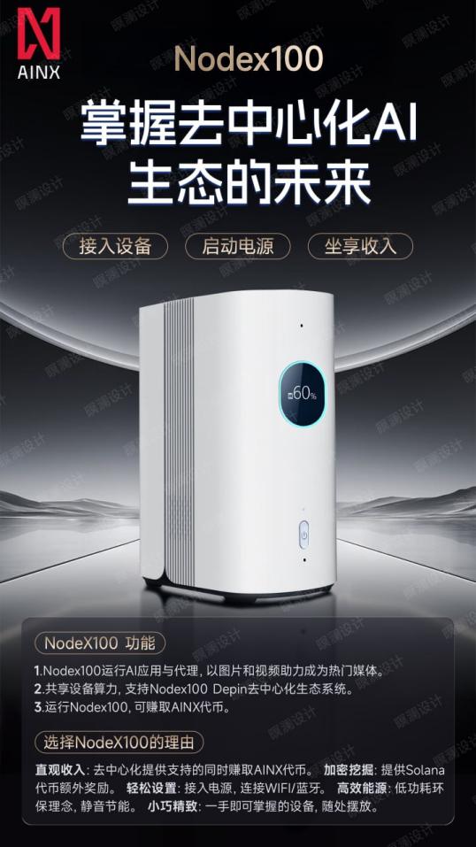 AINX 测试网启动：BIT 激励机制同步上线，NodeX 设备将于 2025年7 月 25 日全球发售 image 3