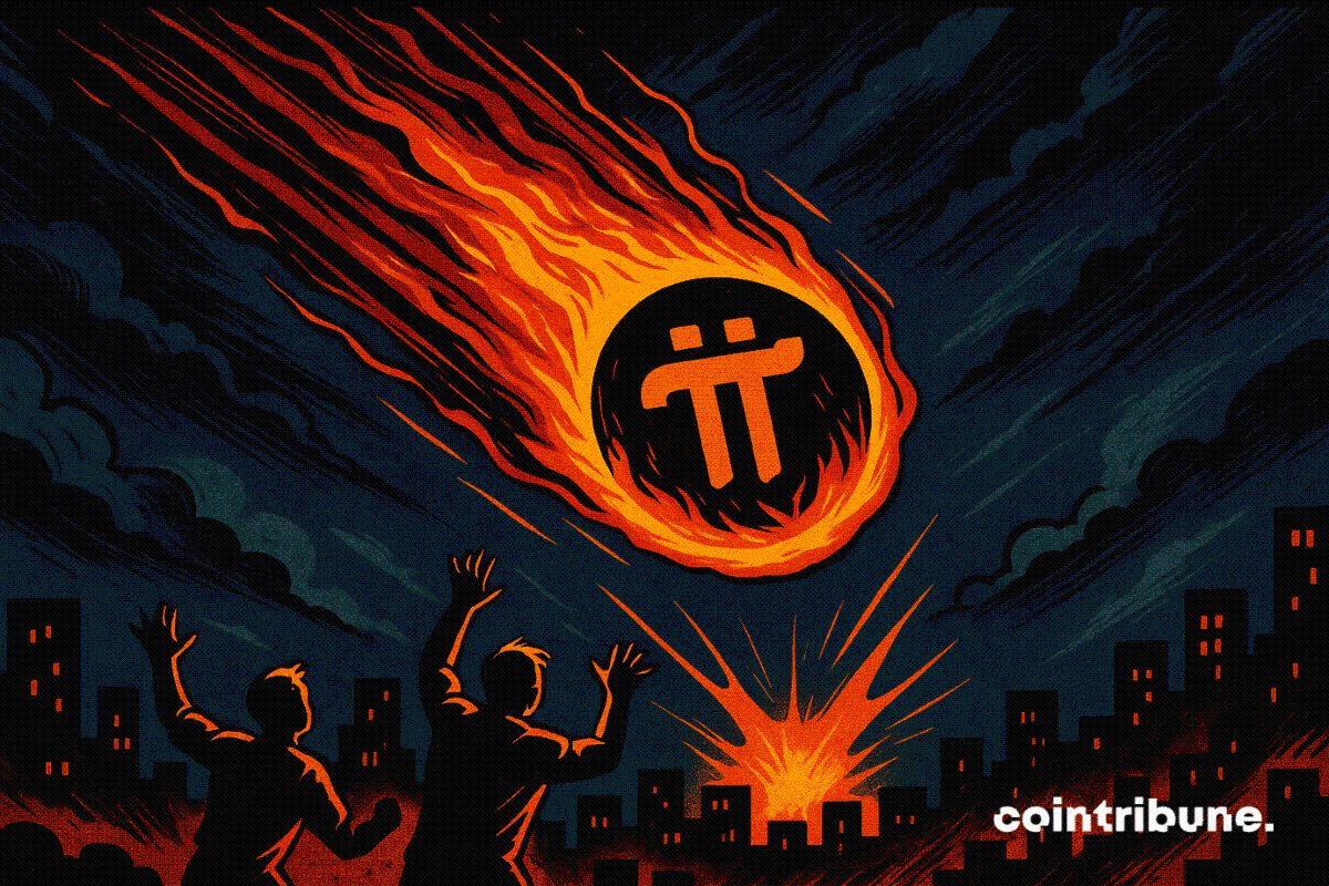 Crypto : Les signaux techniques annoncent une nouvelle chute de Pi Network