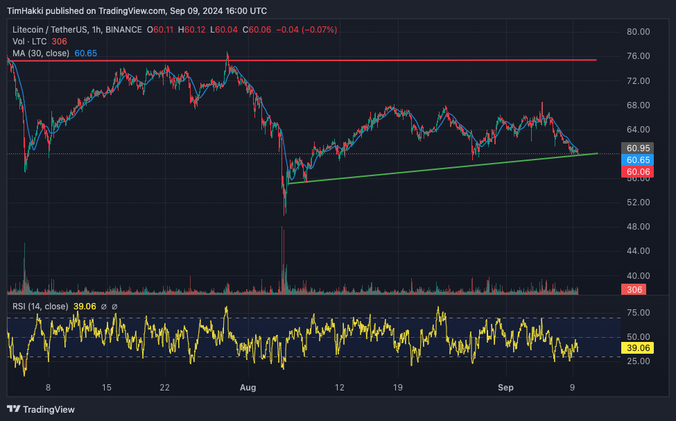 As Litecoin Falls to $60, Here’s Where Investors Are Really Putting Their Money image 1