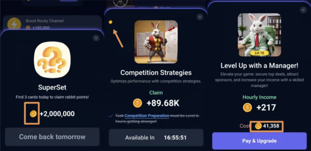 Update Rocky Rabbit Enigma, SuperSet, Easter Eggs Daily Combo 20 September 2024 image 2