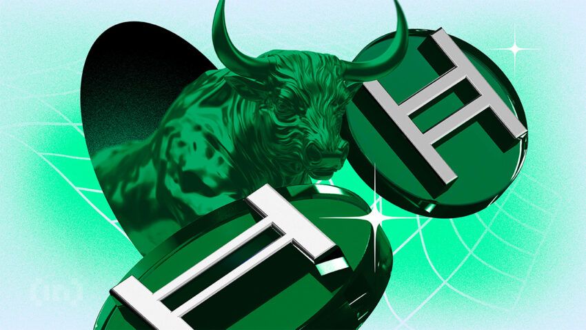 Hedera (HBAR) укрепляется на фоне увеличения притока инвестиций
