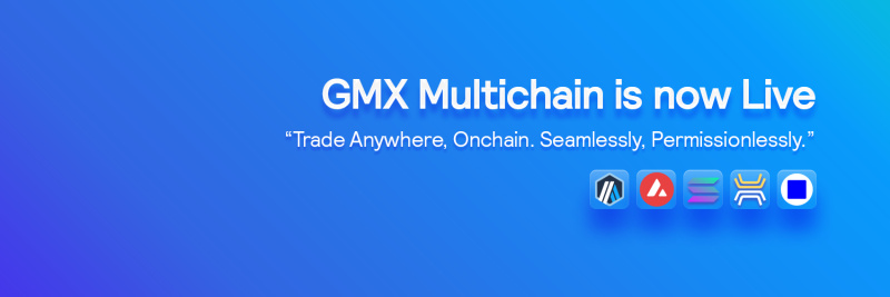 GMXがマルチチェーンを導入、全てのパブリックブロックチェーンでシームレスなパーペチュアル取引を実現 image 0