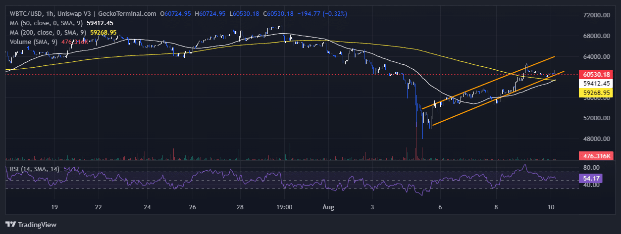 Bitcoin Price Prediction: BTC Tops $60K image 1