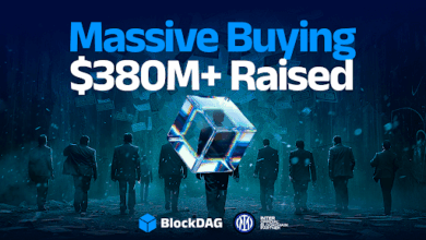 Mixed Crypto Signals: AAVE & SHIB Slow Down While BlockDAG Accelerates Past $386M As it Races Towards $600M