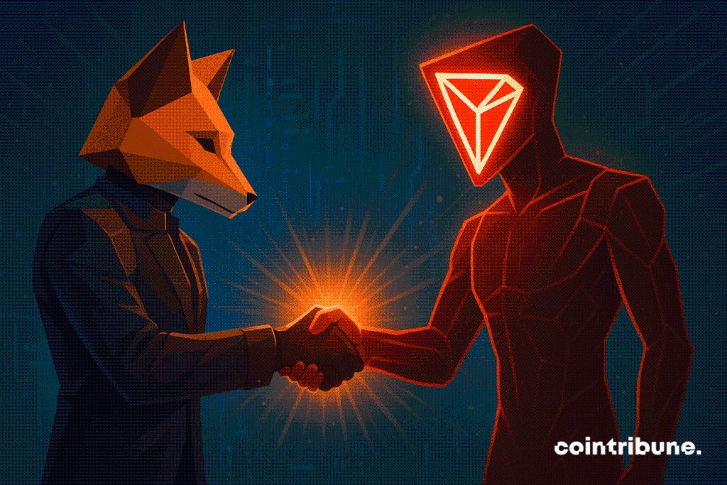 Crypto : Tron bientôt disponible sur le portefeuille MetaMask image 1