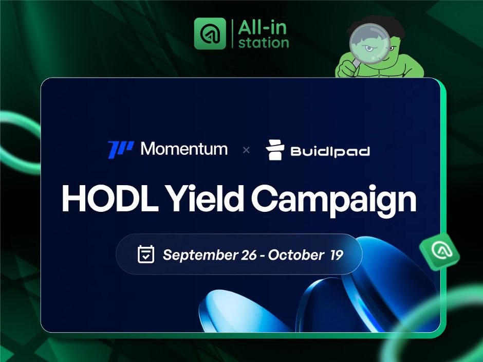 Momentum Finance khởi động chiến dịch TVL Campaign & Buidlpad HODL Yield image 2