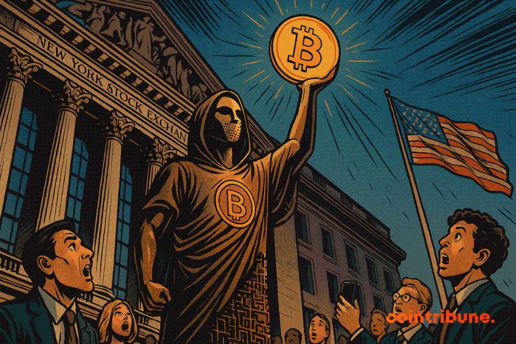 Le créateur de Bitcoin honoré par une statue à la Bourse de New York image 1