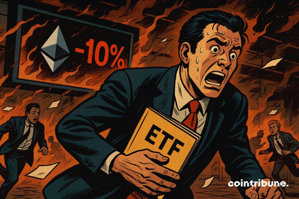 Криптовалюта: Ethereum ETF фіксують п’ять поспіль днів відтоку коштів image 1