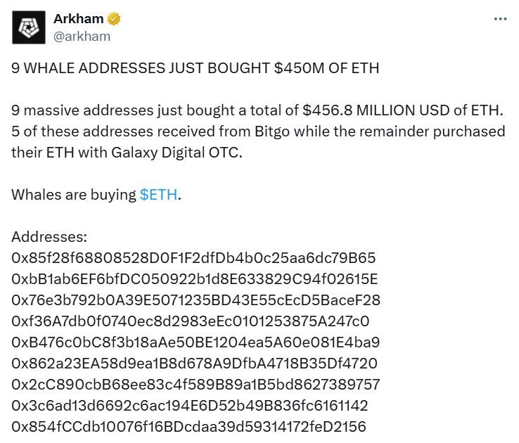 BTC whale now holds $3.8B in ETH, in sign of ‘market maturity’ image 1