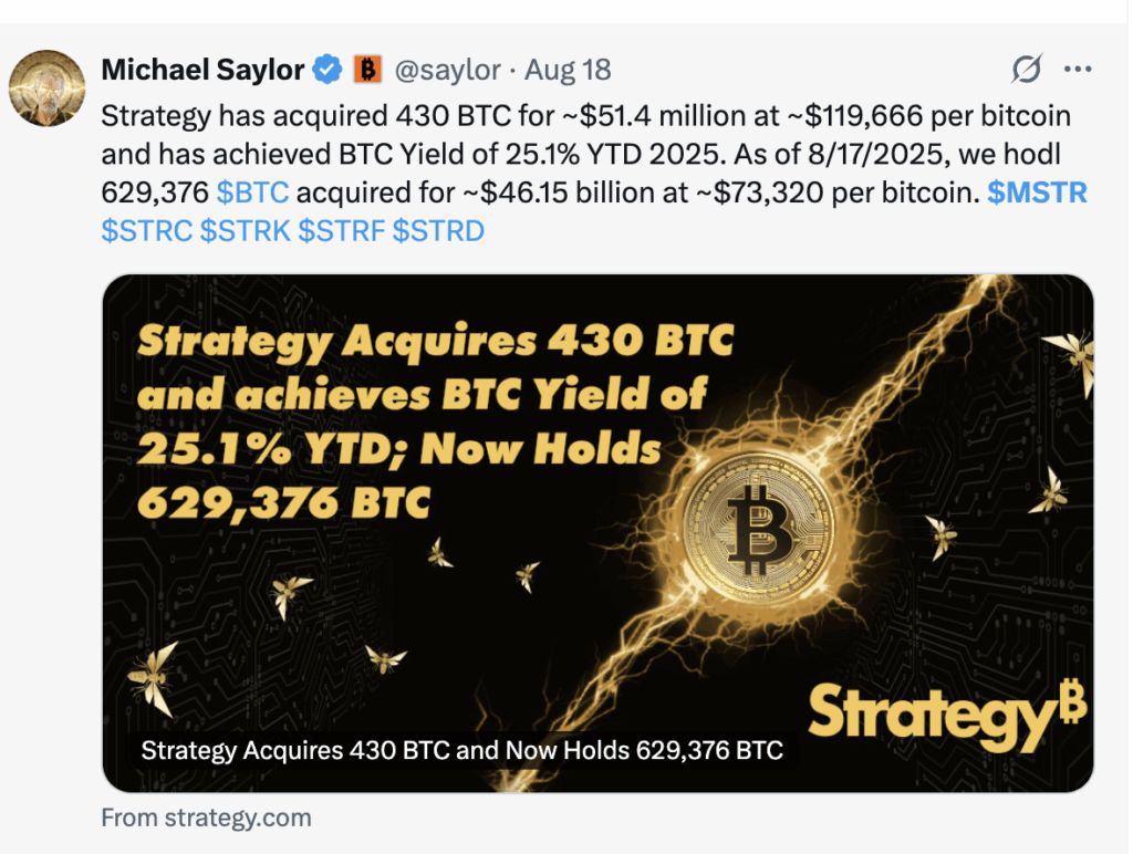 سعر سهم MSTR يقترب من منطقة الانهيار: لماذا لا تزال الأهداف فوق 500 دولار؟ image 0