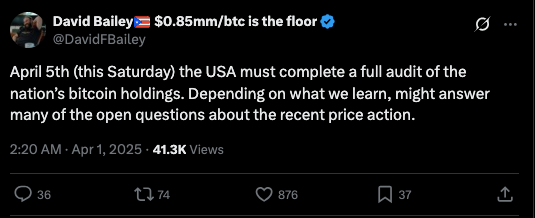 Новости биткоин: Америка собирается сделать ставку на BTC? Разоблачение скоро состоится image 0