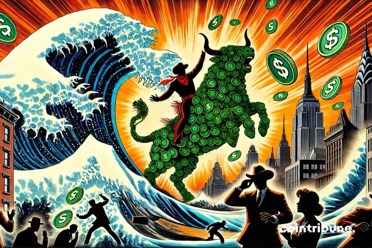 Les stablecoins cartonnent malgré la tempête crypto