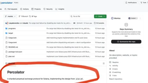 El protocolo oficial Perp de Solana sale a la luz, marcando el inicio de la contraofensiva de los DEX