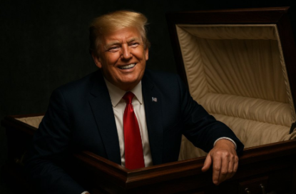 Trump tritt im Livestream auf, um Gerüchte zu zerstreuen: Zollschatten und geopolitische Spannungen – BTC und ETH könnten globale Fluchtpunkte werden image 0