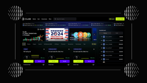 Opinion Labs、オンチェーンコミュニティを分散型取引に参加させるためにO.LAB予測クローズドベータトレードソンを開始 image 0
