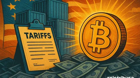Bitcoin Slides Below $115K as Tariff Shock Hits Markets