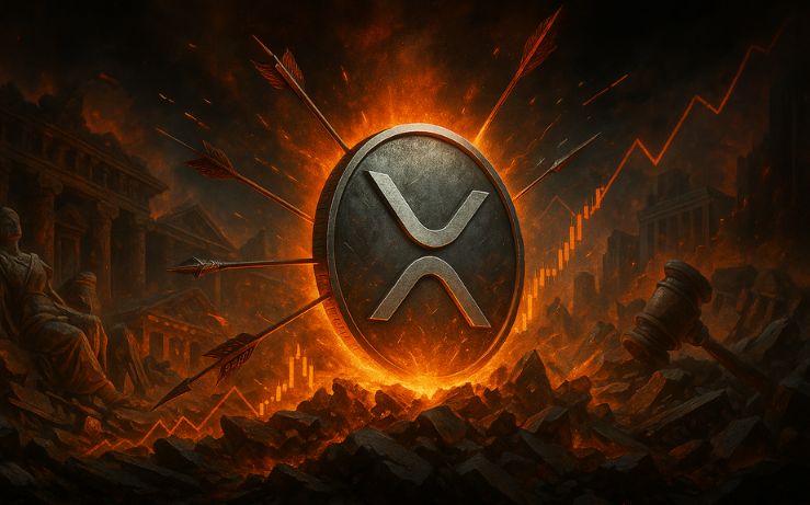 XRP 價格在 24 小時內下跌 3.95%，市場清算超過 10 億美元