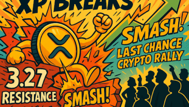 XRP Breaks $3.27 Resistance – Analysts Call It a Generational Last Chance Crypto Rally
