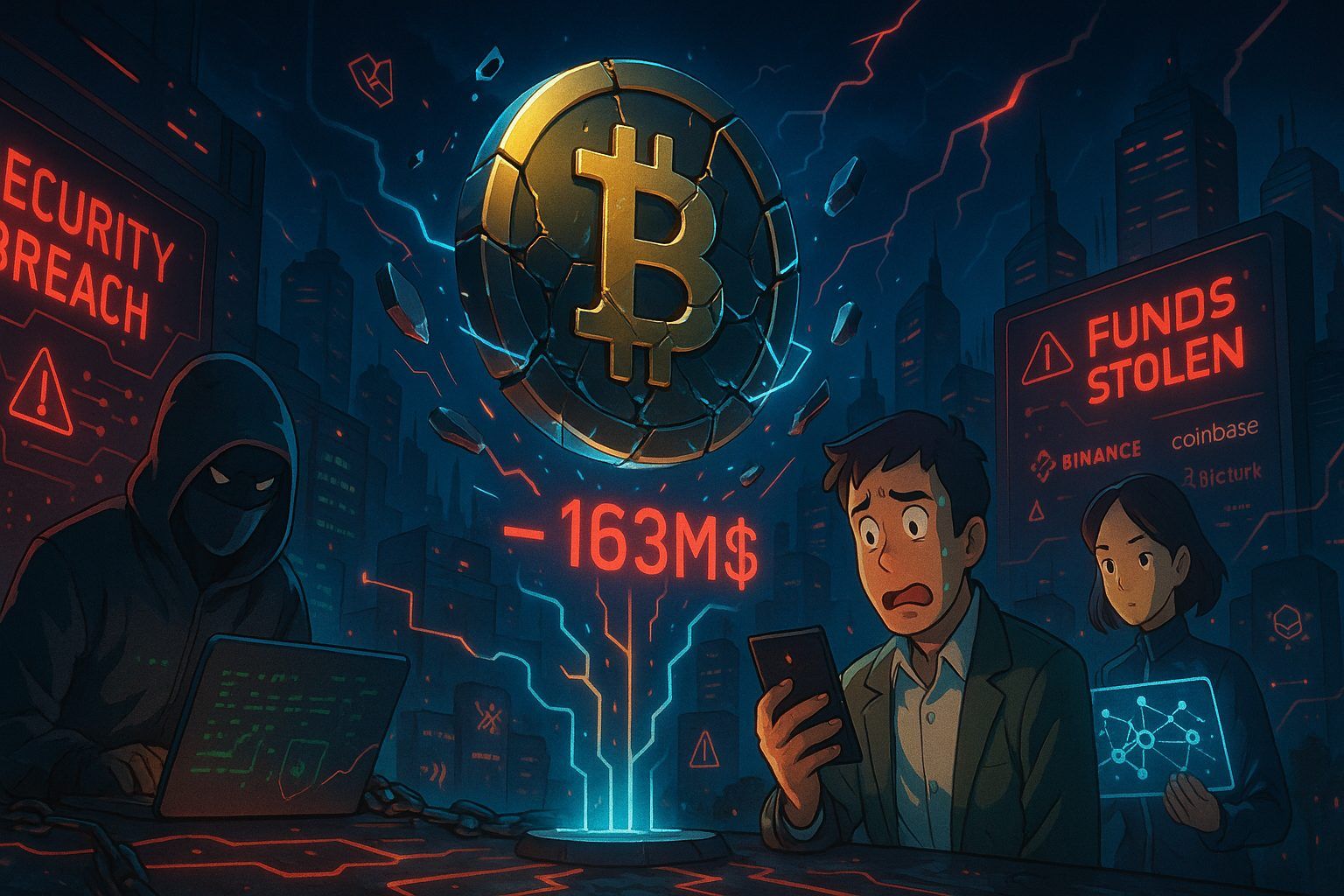 Les Hackers à l’offensive : 163 M$ dérobés en août 2025 image 0