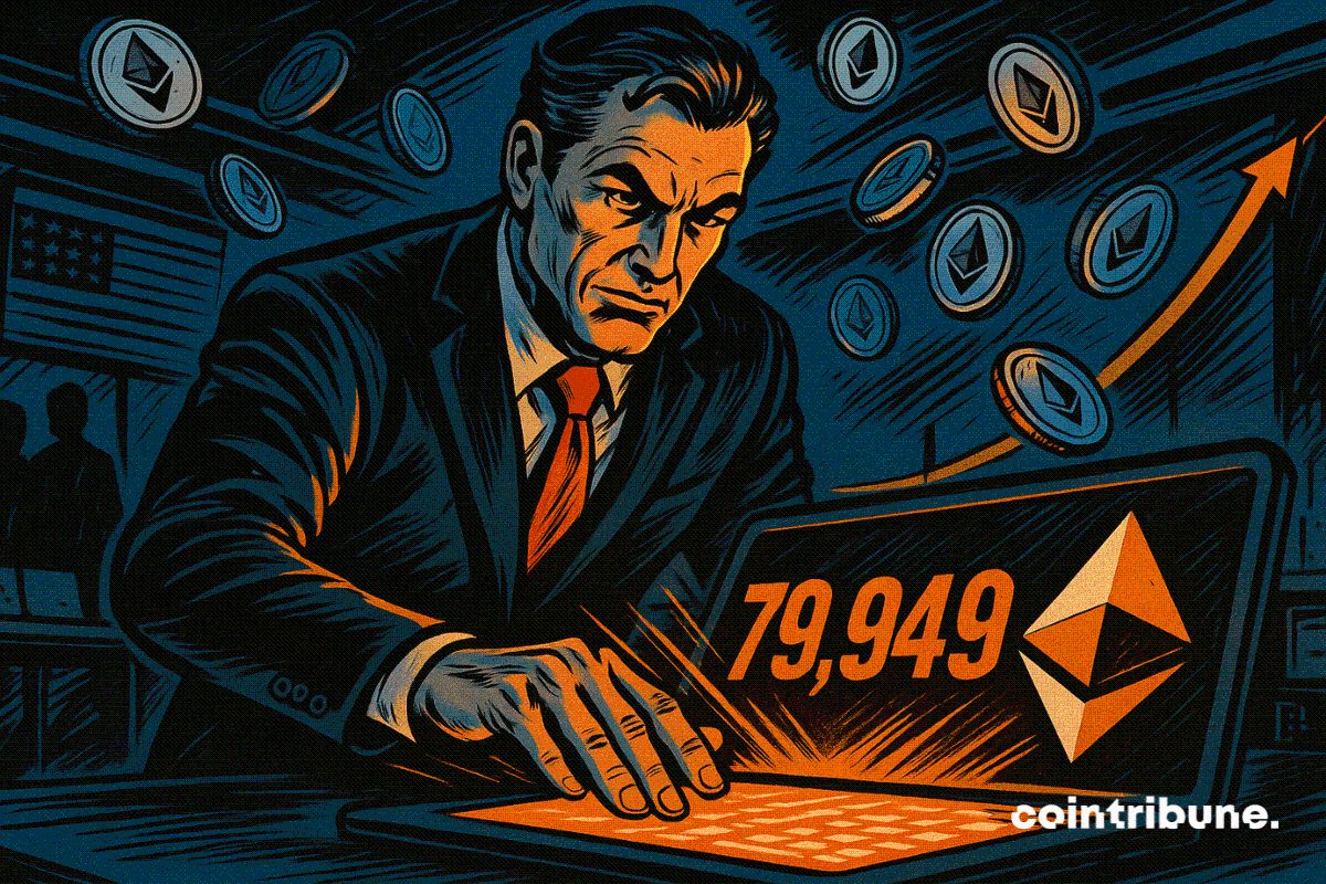 Crypto : SharpLink achète 79 949 ETH supplémentaires
