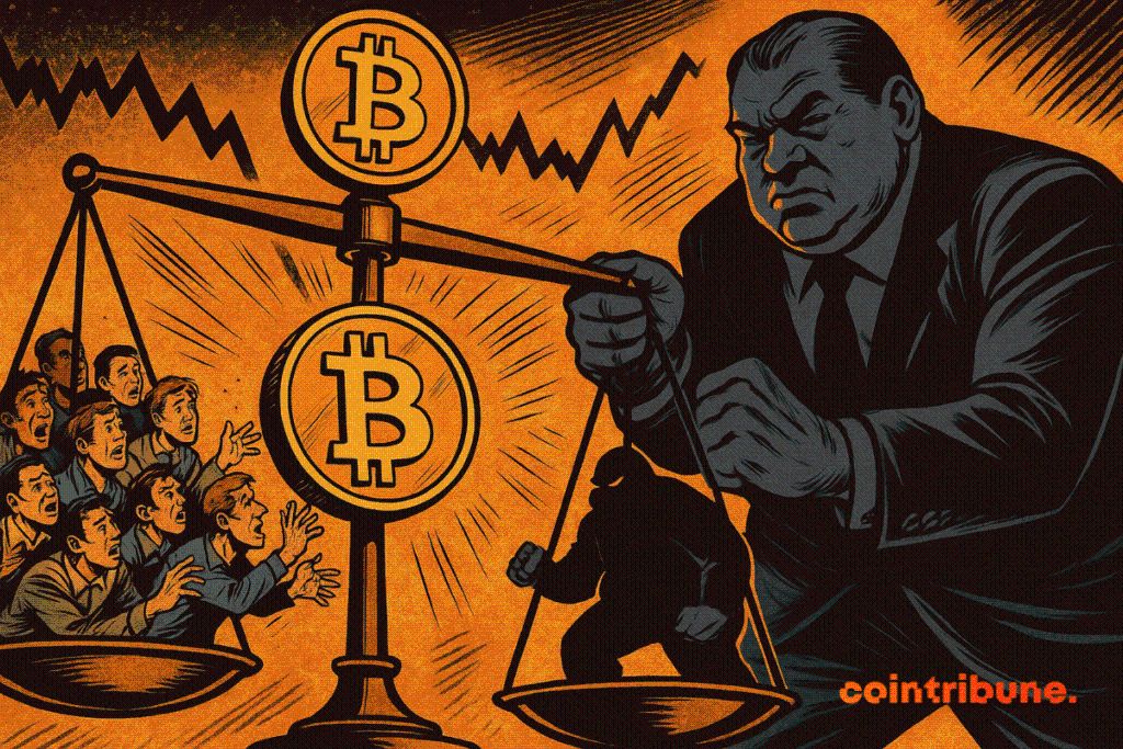 Bitcoin piégé entre accumulation des petits hodlers et ventes massives de baleines image 1