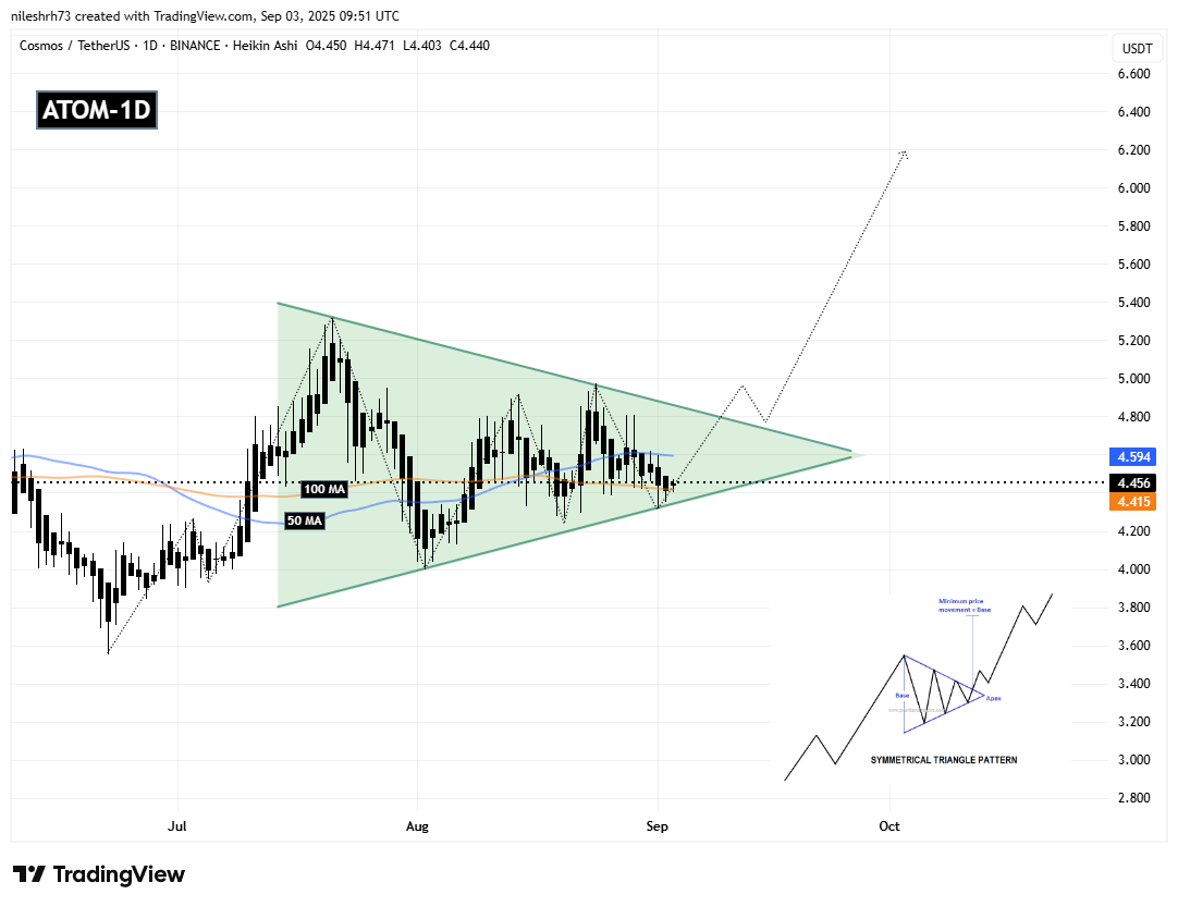 Is Cosmos (ATOM) Poised for a Breakout? Key Pattern Formation Suggests So! image 1
