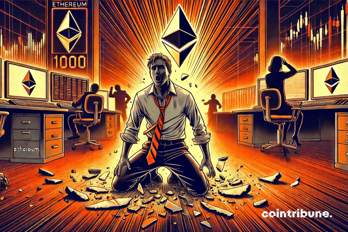 Crypto : Ethereum pourrait chuter à 1 000 $ !