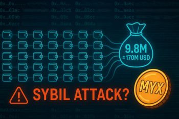 Airdrop MYX trị giá 170 triệu USD dính nghi án Sybil