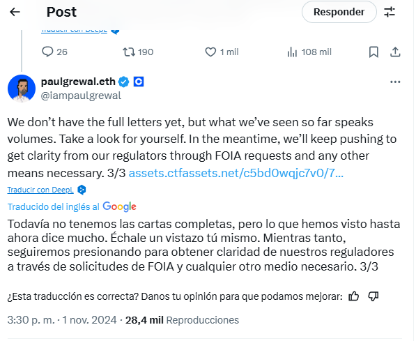 «Biden evitó que los bancos ofrecieran bitcoin» ¿cómo influirá esto en las elecciones? image 1