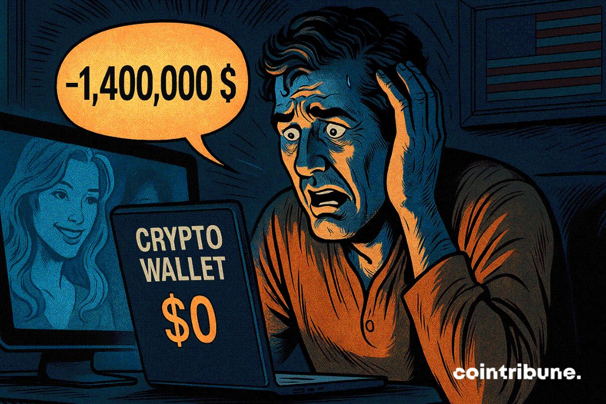 Il pensait avoir trouvé l’amour, il perd 1,4 million en crypto