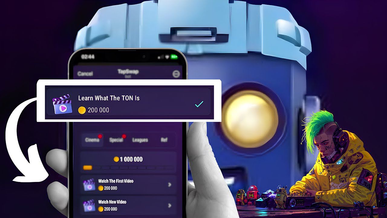Обновленные коды TapSwap – 3 декабря image 1