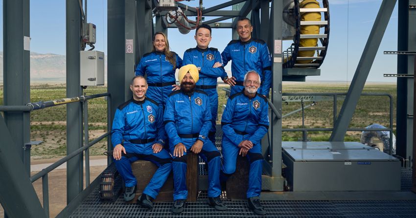 Justin Sun Completes Historic Space Journey with Blue Origin