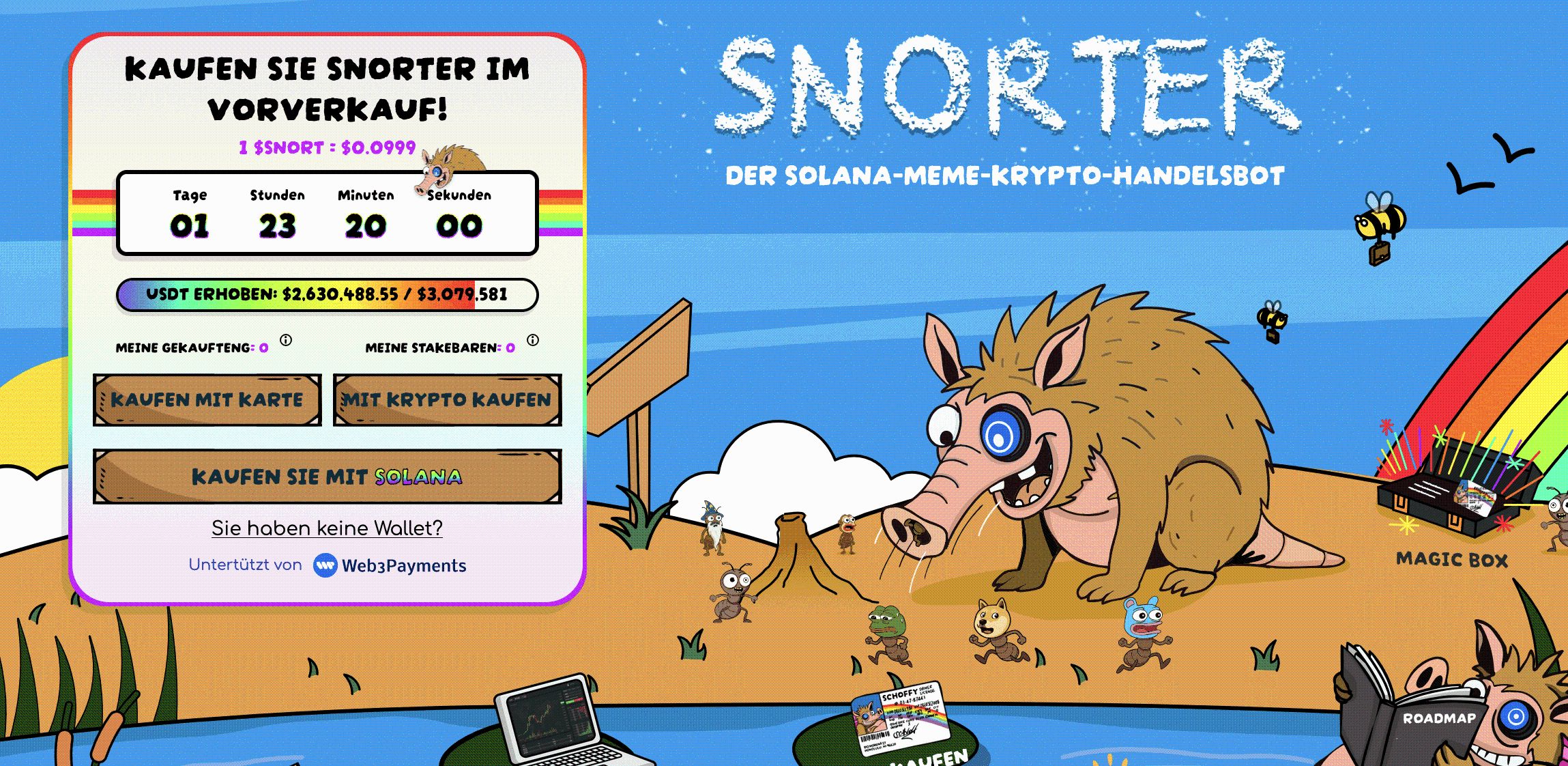 Krypto News: Meme Coins unter Druck – Snorter Bot Token sammelt trotzdem 4 Millionen US-Dollar im Presale image 0