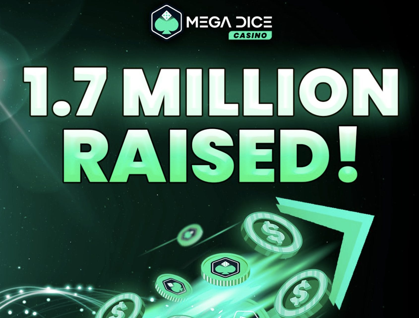 Solana-Based Gambling Project Mega Dice Surpasses $1.7M in ICO image 0