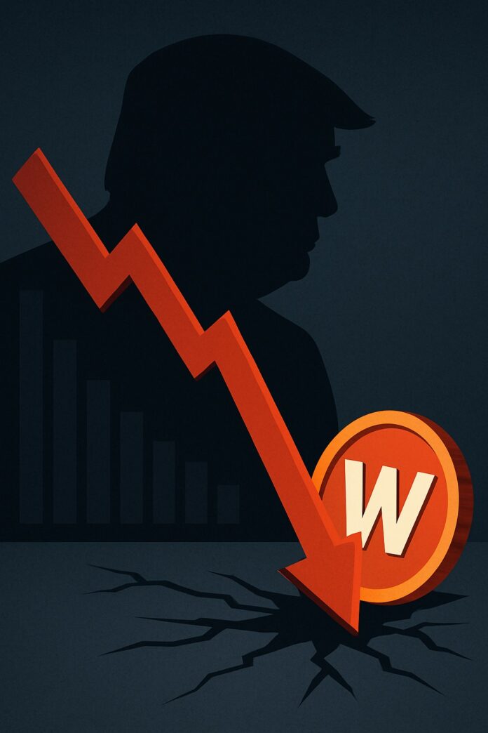 Showdown am Markt – Warum der WLFI-Token nach dem Start abstürzt image 0