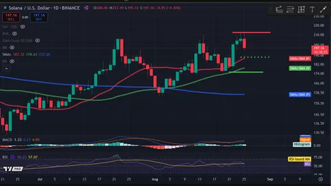 Análisis de precios de criptomonedas 8-25: BITCOIN: BTC, ETHEREUM: ETH, SOLANA: SOL, RIPPLE: XRP, DOGECOIN: DOGE