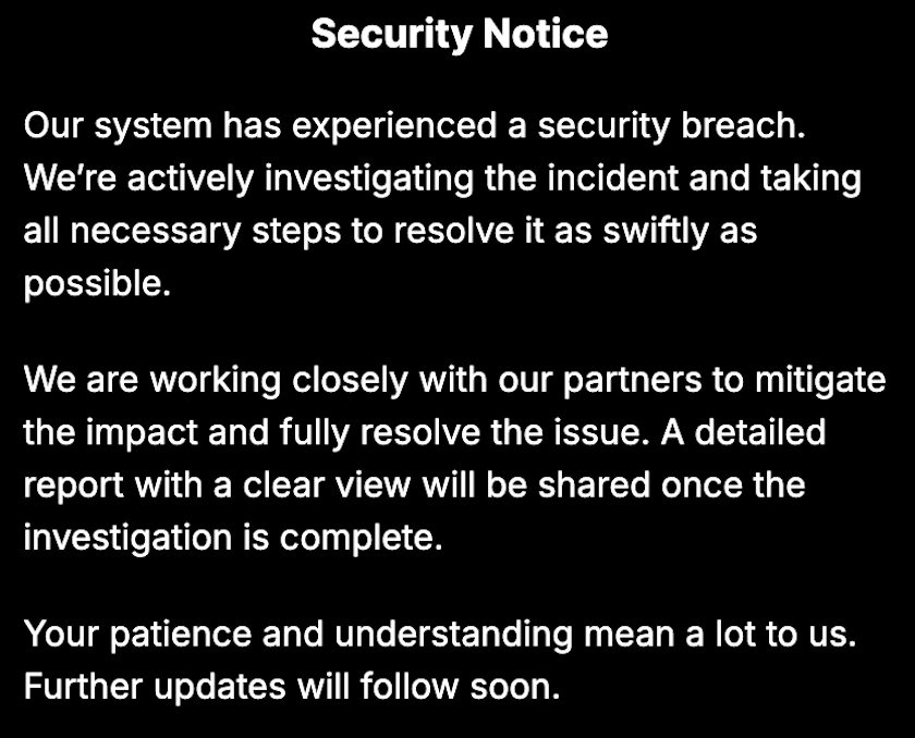 Crypto hack leads to $8.4m loss for RWA restaking protocol Zoth image 0