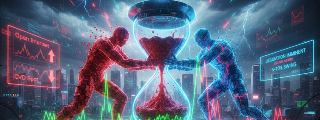 Analistas advierten: El mercado cripto podría experimentar movimientos explosivos inminentes