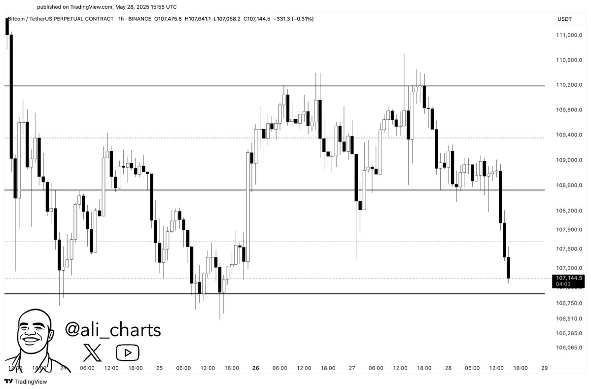 Bitcoin Breakdown Below This Support Level Could Set Off Increased Volatility, Warns Crypto Analyst image 0
