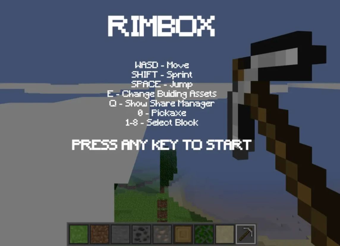 Rimbox (ベータ版): AO エコシステム上の Minecraft ゲーム image 1