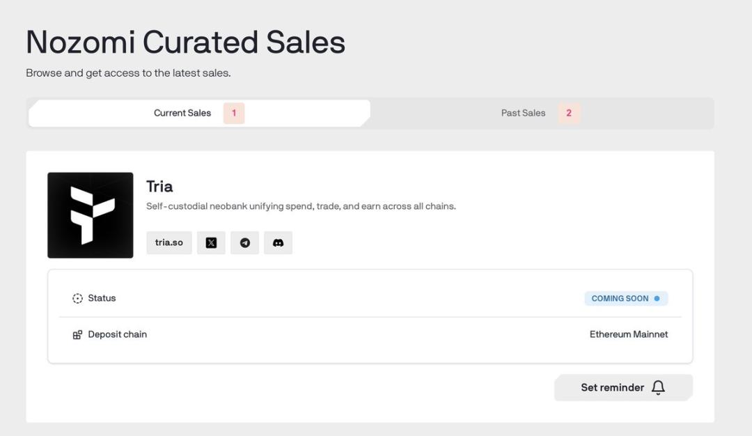 Is Tria, the next Legion launch project, worth participating in? image 0