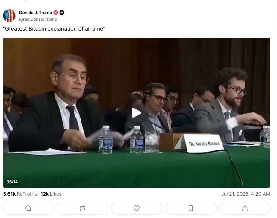 Trump Menyebut Kesaksian Bitcoin Peter Van Valkenburgh Penjelasan Terbesar yang Pernah Ada image 1